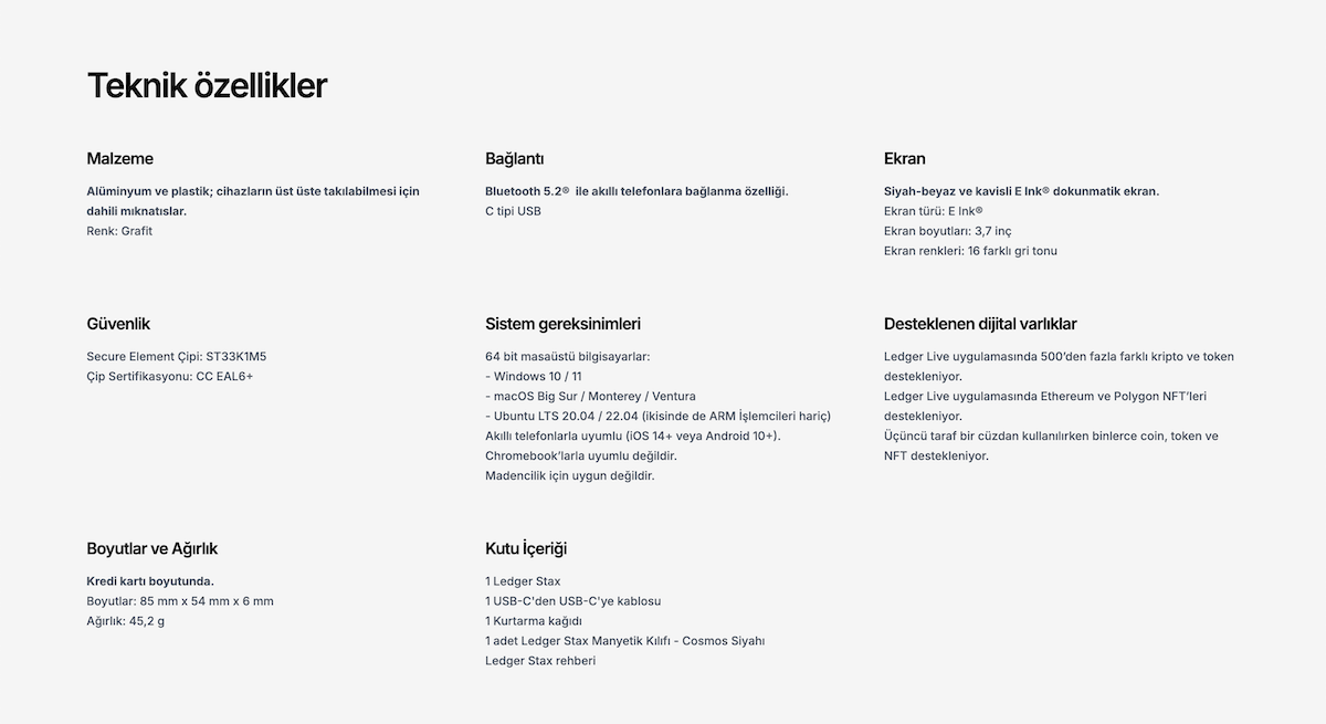 Ledger Stax Kripto Cüzdanı İncelemesi