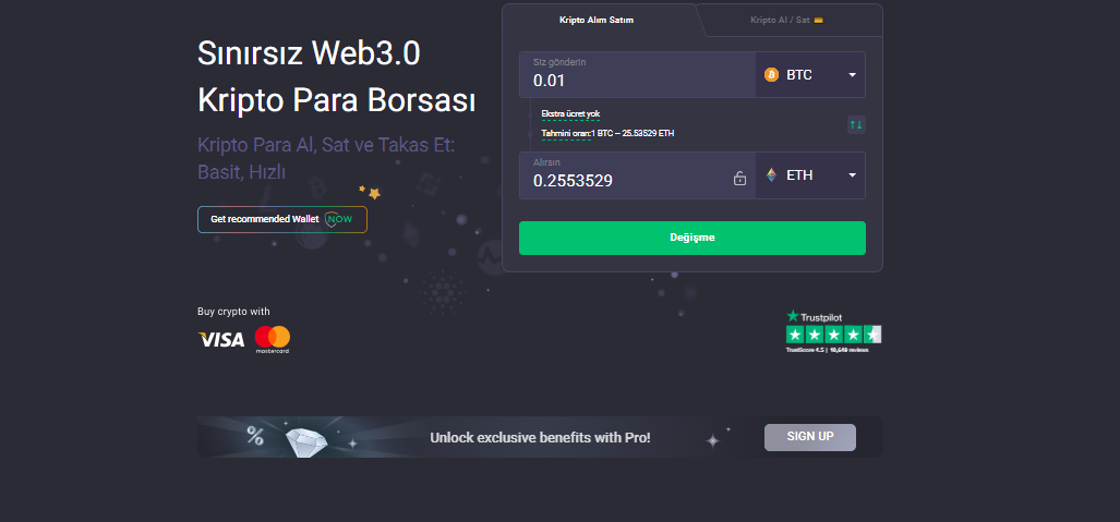 en iyi kripto swap siteleri