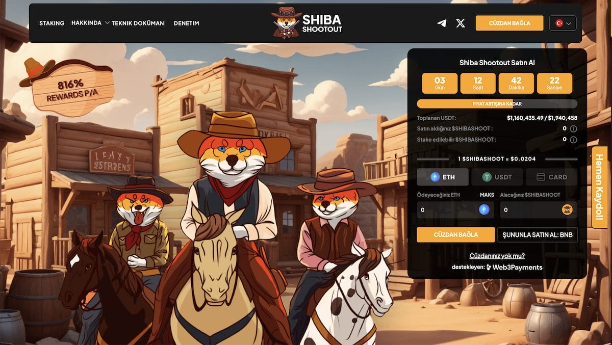Shiba Shootout ($SHIBASHOOT) MEXC yeni listelenecek coinler