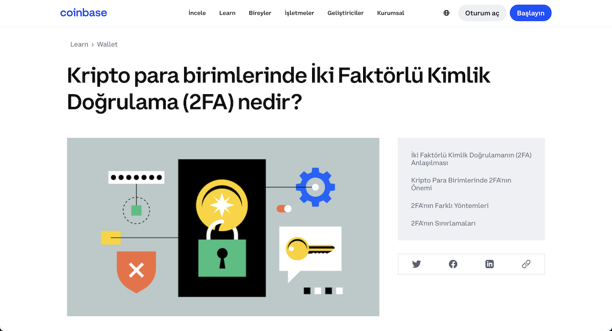 Hesabınızı Kurun ve Cüzdanınızı Güvenceye Alın