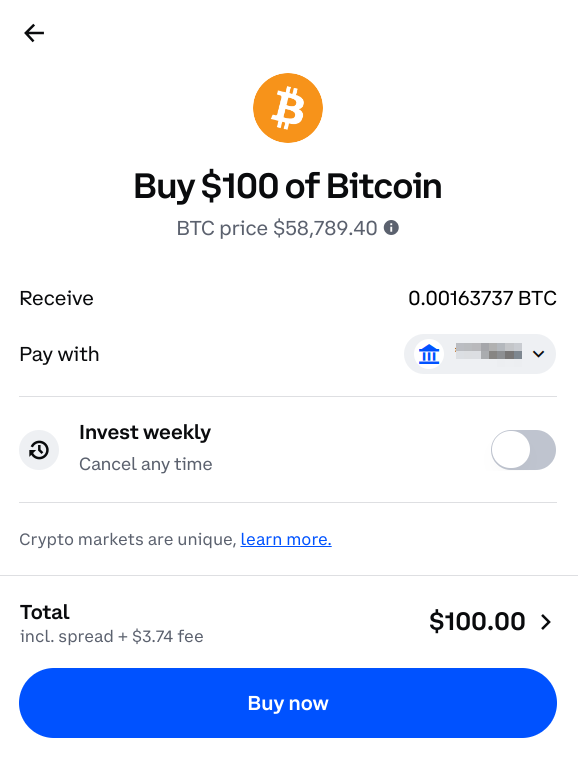 Para Yatırma ve İlk Satın Alım