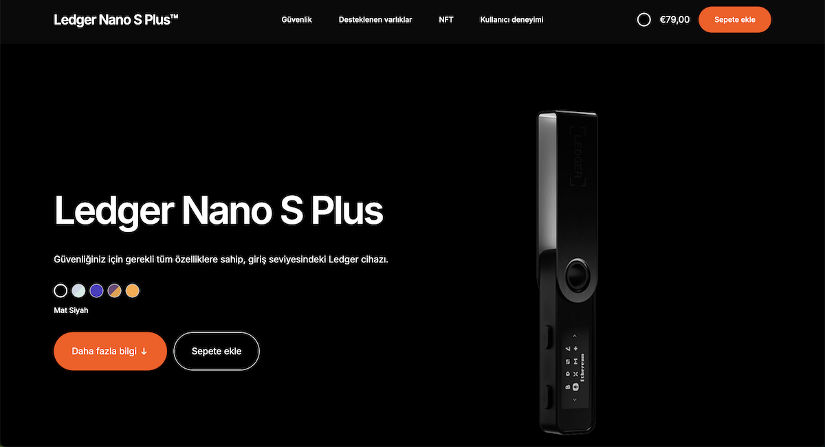 Ledger Nano S Plus