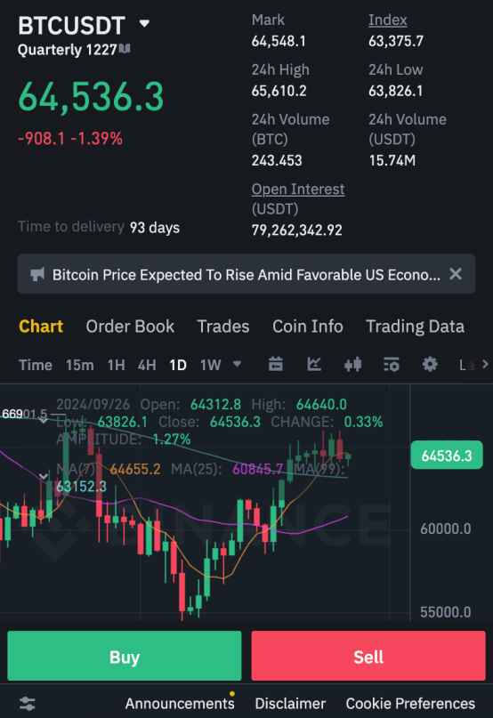 Binance mobil uygulama