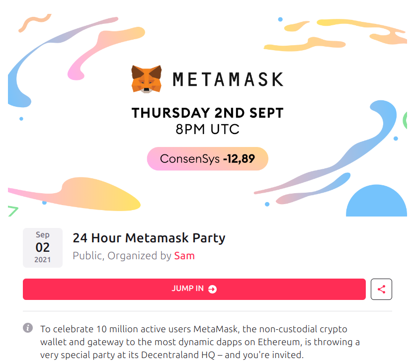 Metamask partisi