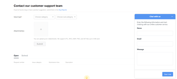 OKXのカスタマーサポート