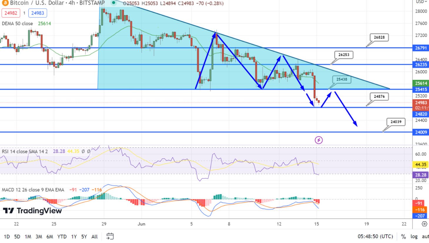 ビットコイン価格チャート