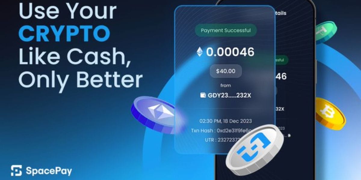 SpacePayの仮想通貨決済