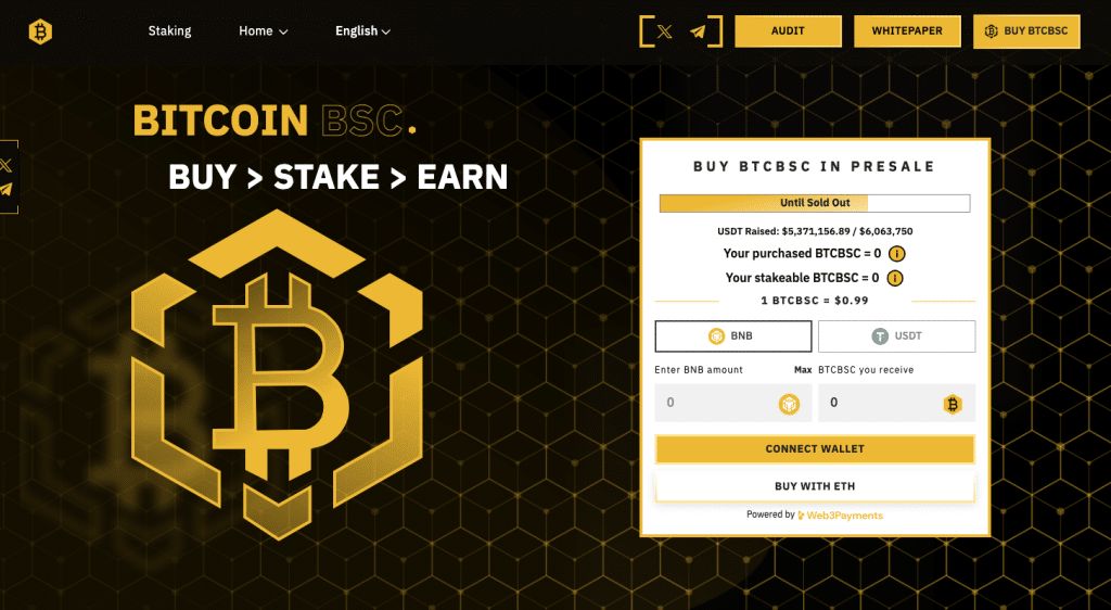 binance belgi&euml; herintreding en btcbsc presale