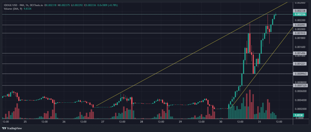 xDoge Koers verwachting