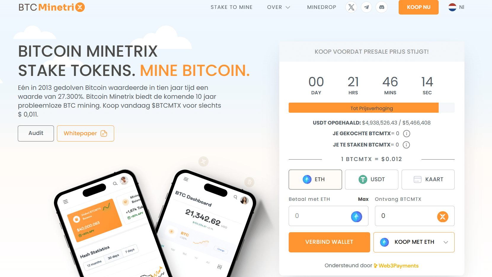 Bitcoin Minetrix Presale