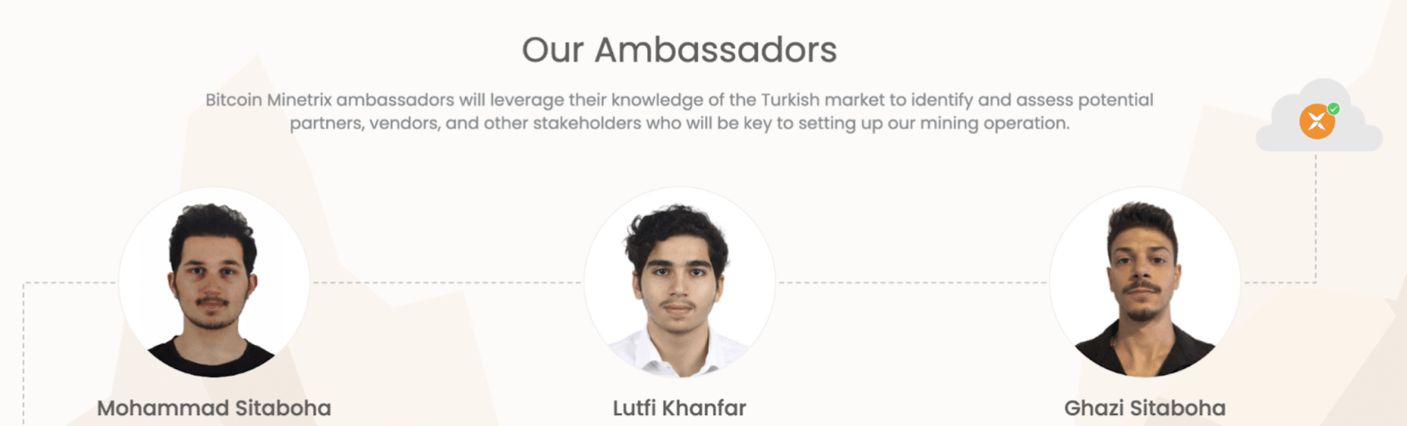 Bitcoin Minetrix Ambassadeurs