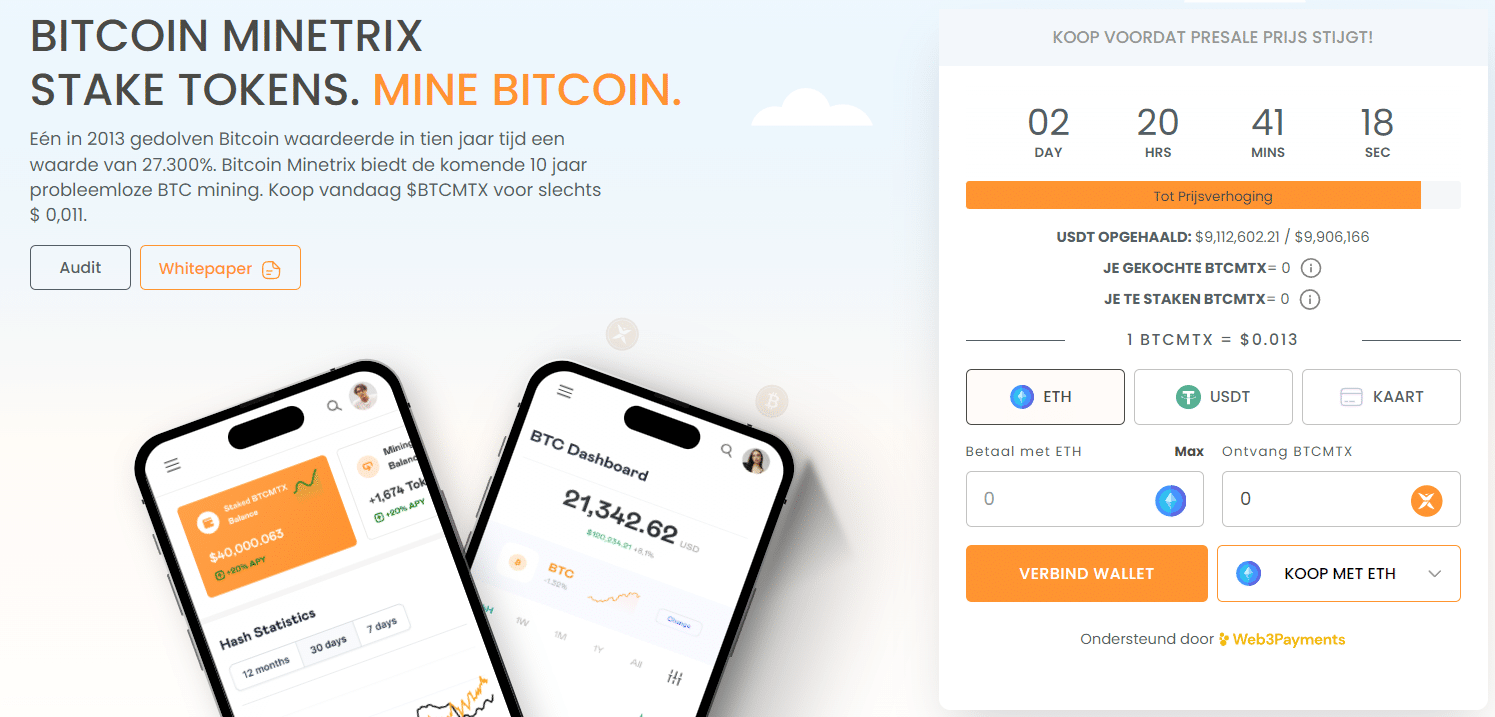 Bitcoin minetrix kopen