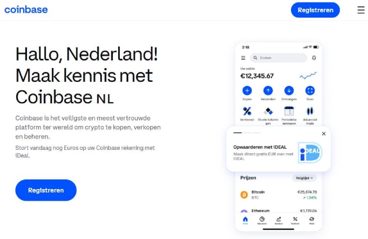Coinbase, hoe werkt crypto kopen Nederland