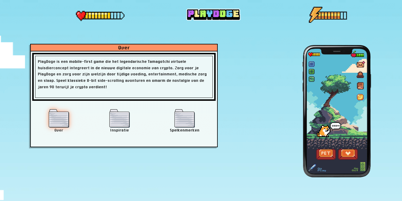 Playdoge kopen over het project
