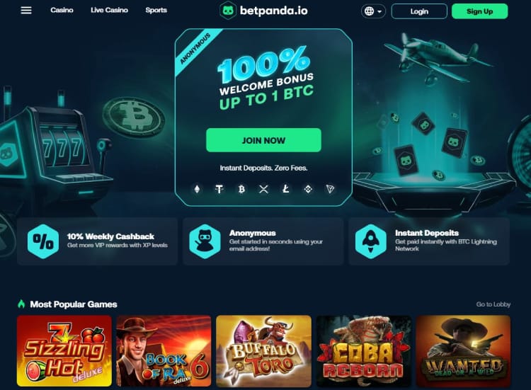 Betpanda, bitcoin casino no deposit bonus