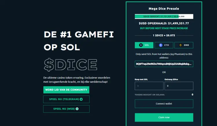 mega dice duurste NFT's ter wereld