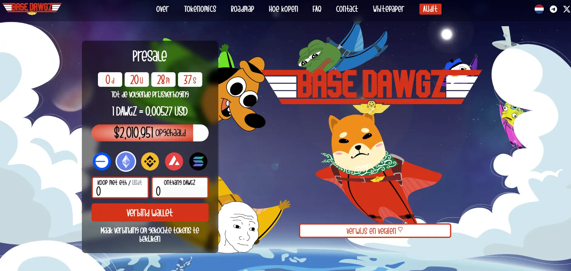 Base Dawgz crypto presale