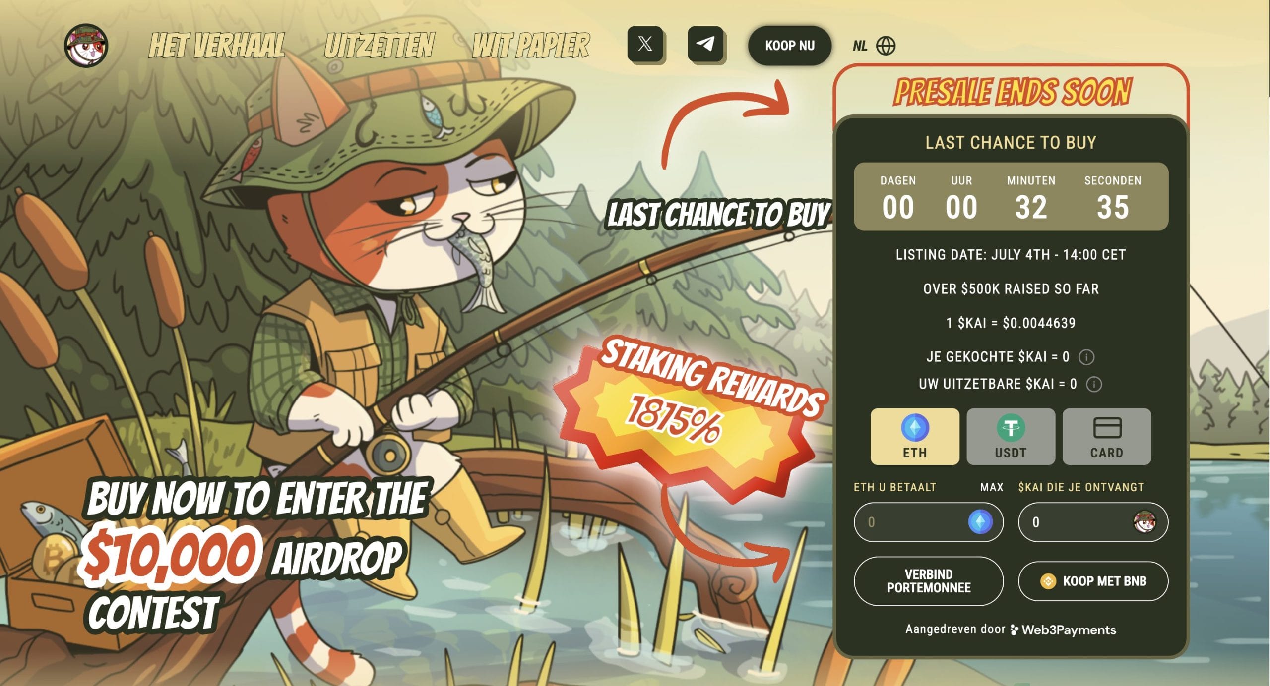 presale meme coin kat kai