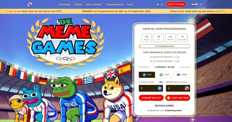 The Meme Games meme coin