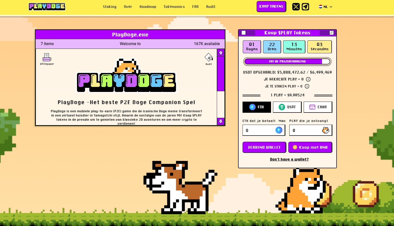 playdoge play presale