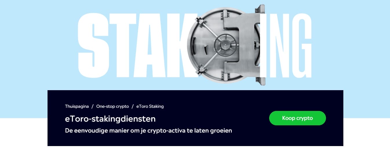 staking bij eToro