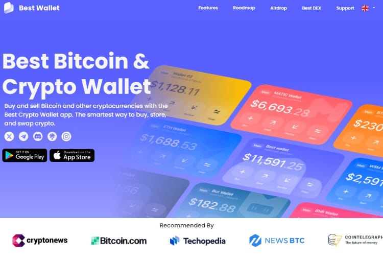 Best Wallet, beste no KYX exchange