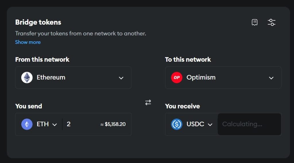 metamask gebruiken stap 4 trading
