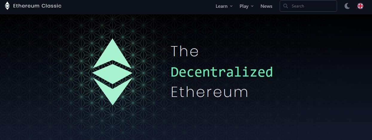 ethereum classic crypto fork