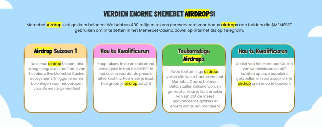 crypto airdrop memebet