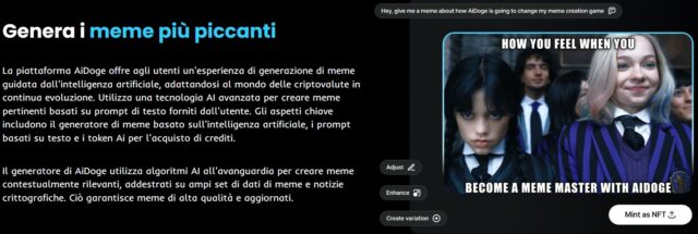 quale criptovaluta comprare oggi - ai doge meme