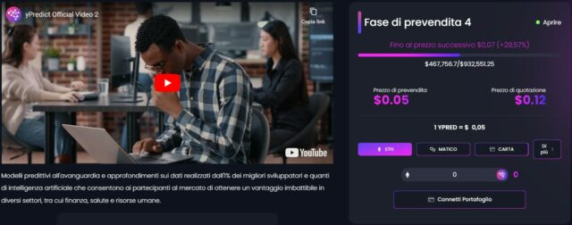 crypto presale - YPRED