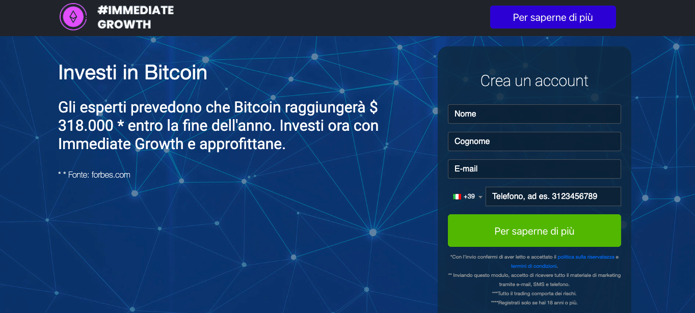 Immediate Growth recensioni