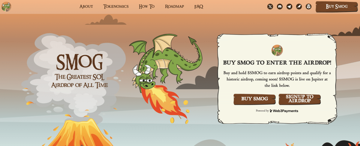 دليل المبتدئين لشراء عملة SMOG