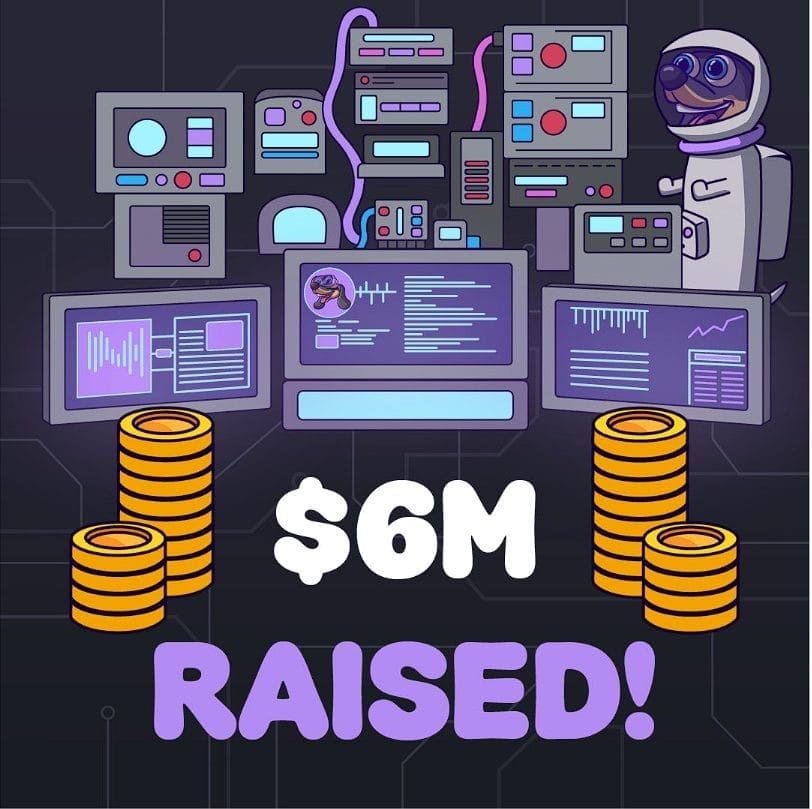 إعلان لعملة WienerAI وجمعها أكثر من 6 مليون دولار