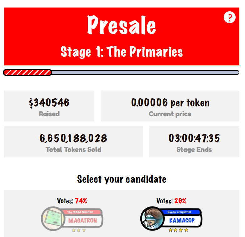واجهة اكتتاب عملة DUM توضّح أهم بياناته