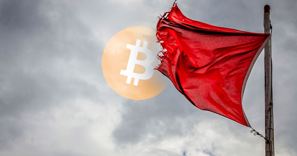 Bitcoin’s network activity is flashing “caution flags” as active address count plunges