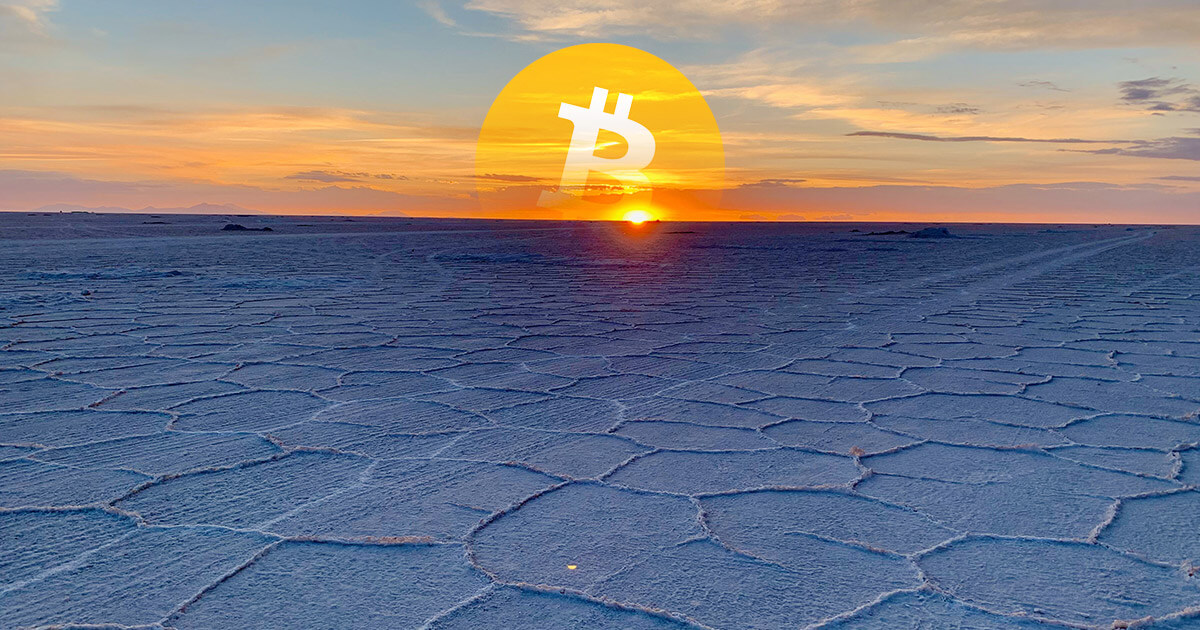 Bitcoin breaks downward monthly trend line, shows 4% gains in past 24 hours