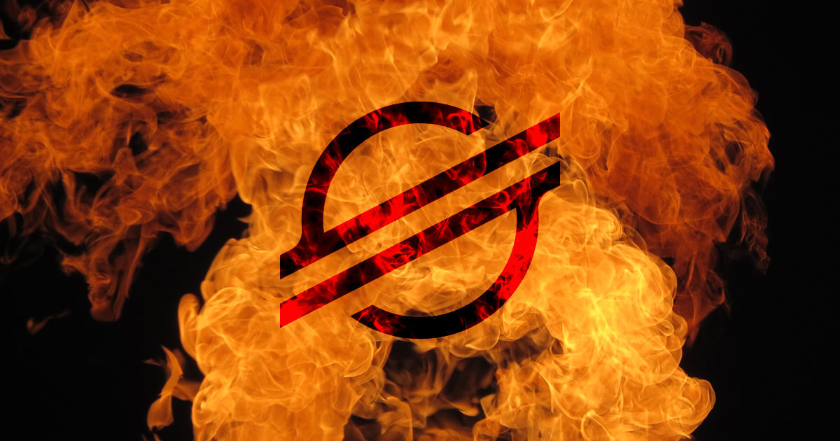 Stellar burns half of total supply, XLM price jumps 15% in minutes