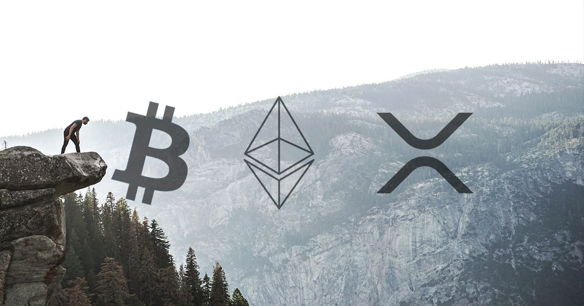 Bitcoin, Ethereum, and XRP sit at a make-or-break point