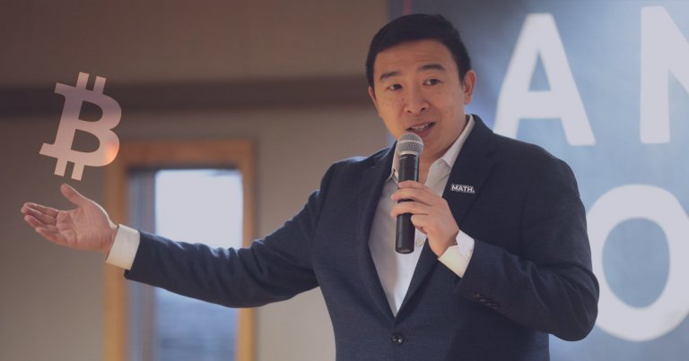 Crypto just lost its pro-Bitcoin candidate as Andrew Yang drops out of the U.S. presidential race