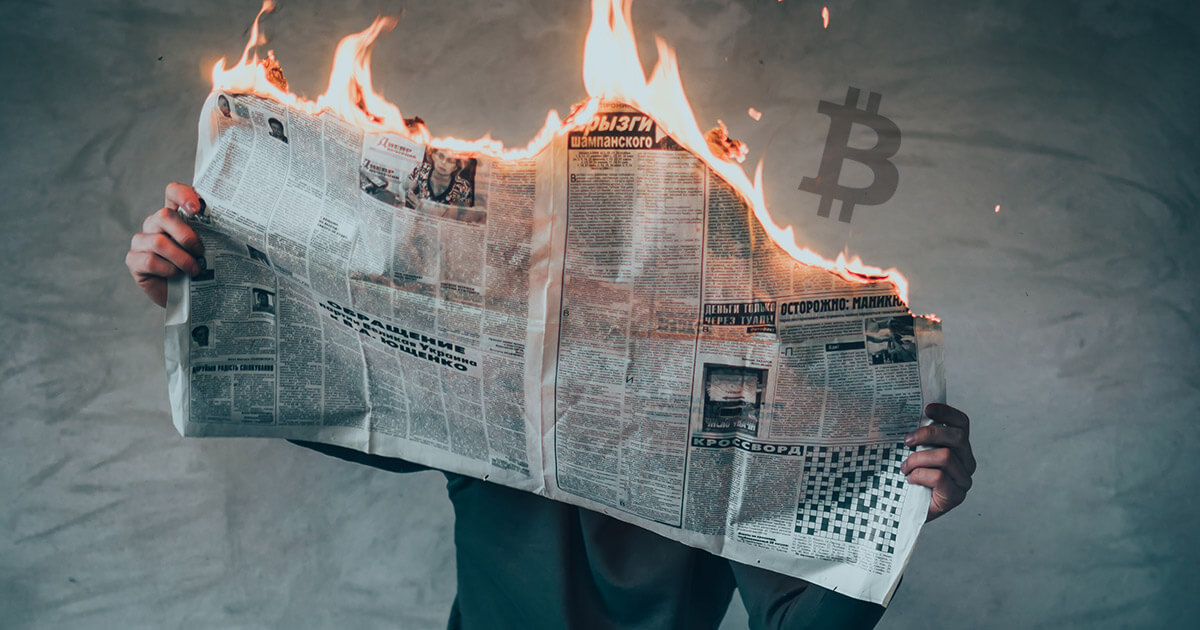 Yahoo Finance and Investing.com post a fake news article claiming Bitcoin is down 56%