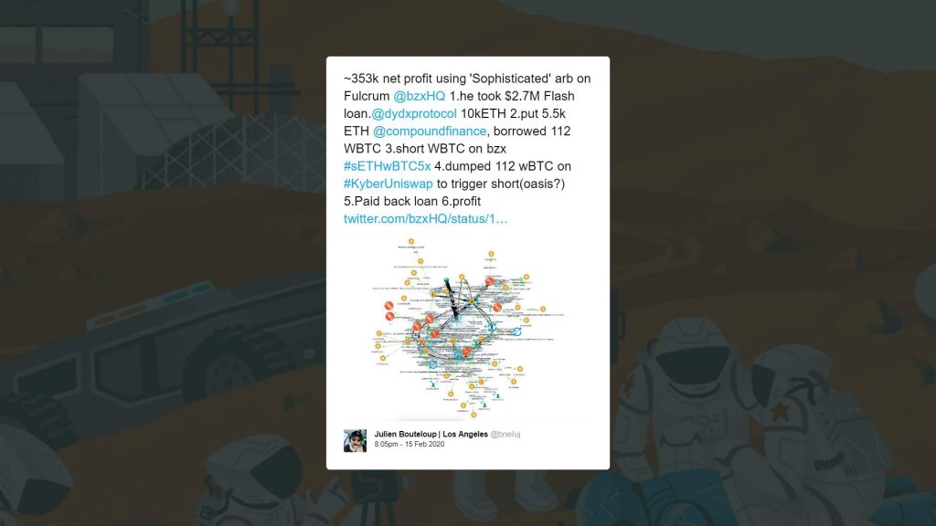 Julien Bouteloup explains bZx exploit