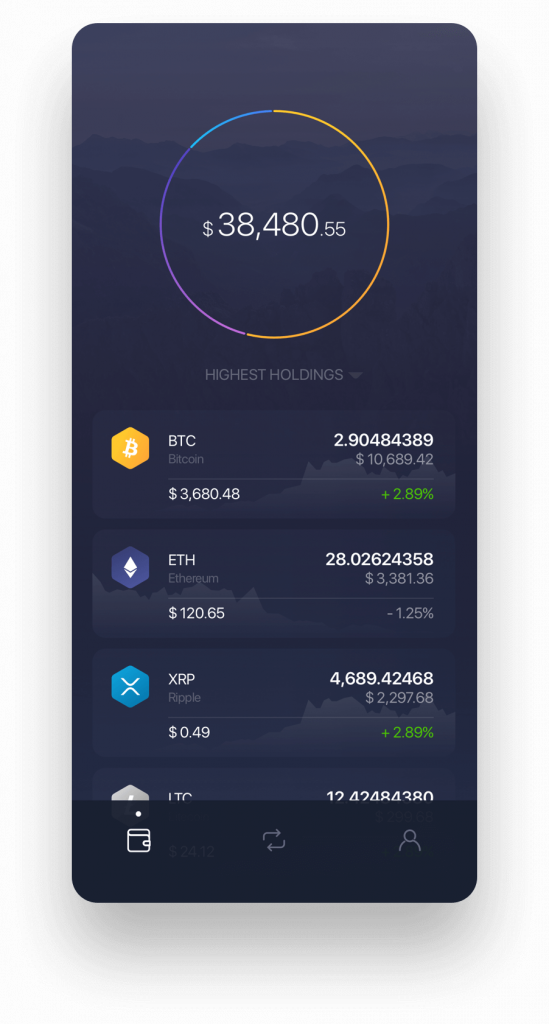 Exodus mobile app