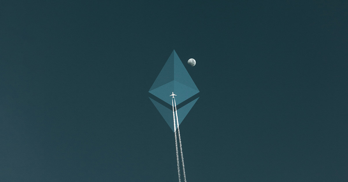 Ethereum large transaction volume rockets on heels of report about institutional inflows