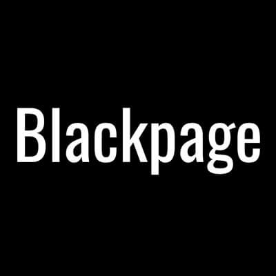 Blackpage logo
