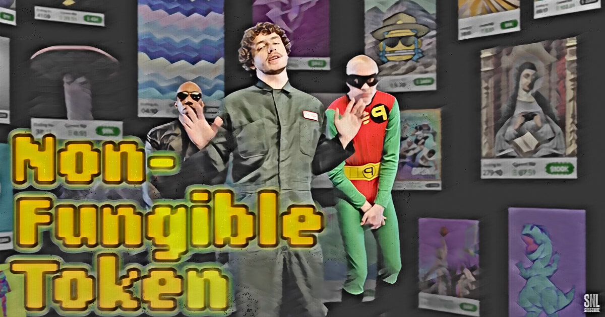 “Saturday Night Live” comedians farcically explain “what the hell’s an NFT”