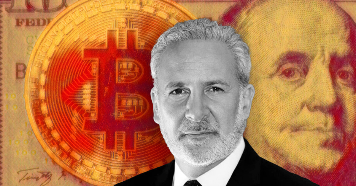 Bitcoin critic Peter Schiff says both the American economy and US dollar are going to crash