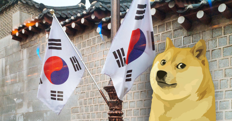 Dogecoin volumes in Korea exceeded those of its entire stock market yesterday