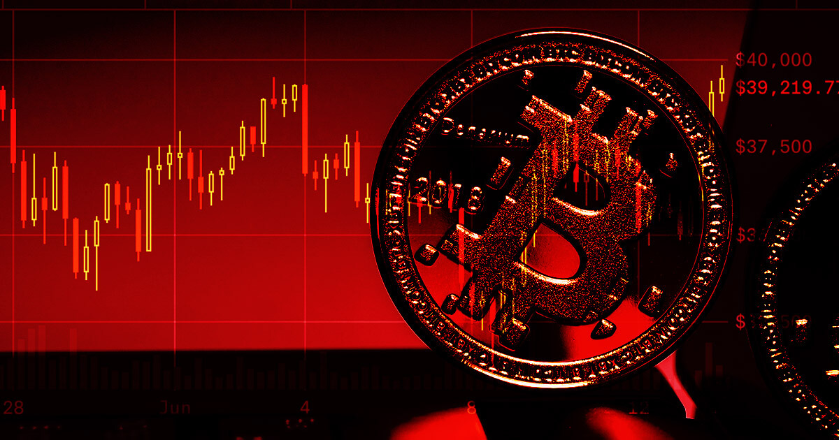 Bitcoin ranges in the high $30,000s—but technicals suggest there’s ‘red’ ahead
