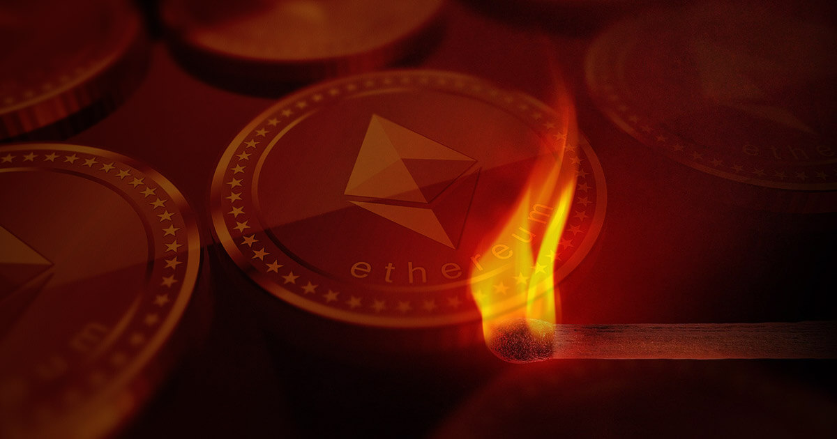 Over half a billion dollars worth of Ethereum (ETH) are now burned